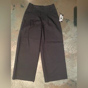 Future Collection Black Wide Leg Women's Pants